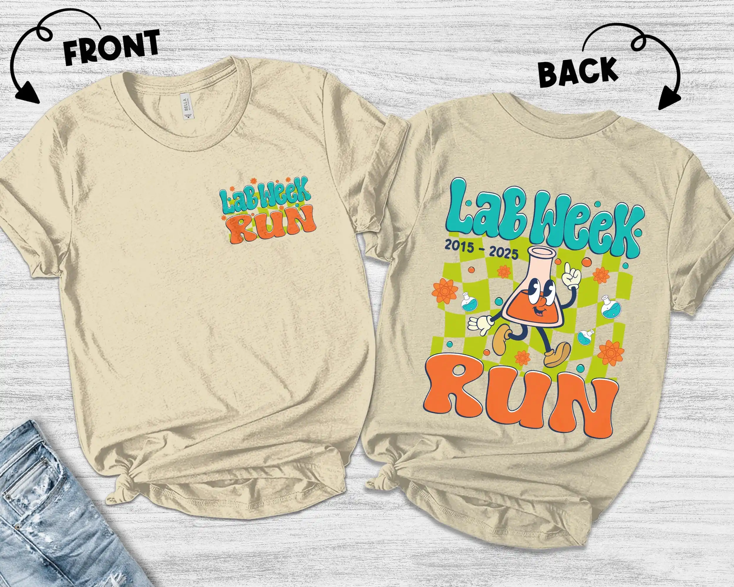 Medical Lab Assistant - Retro Lab Week 2025 T Shirt