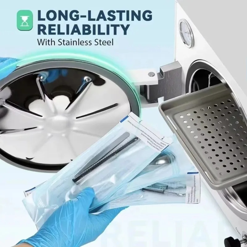Medical Lab Units - New 18L Vertical Dent Autoclave Sterilizing