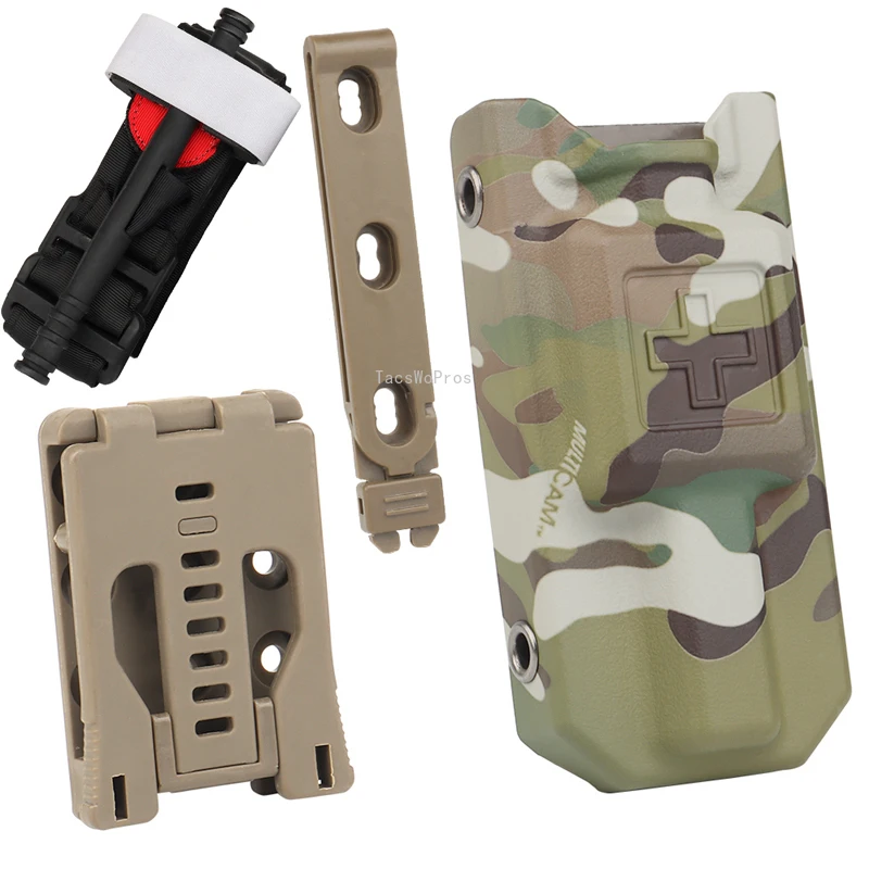 Medical Lab Kit - Tactical Tourniquet Holder Portable MOLLE Hunting