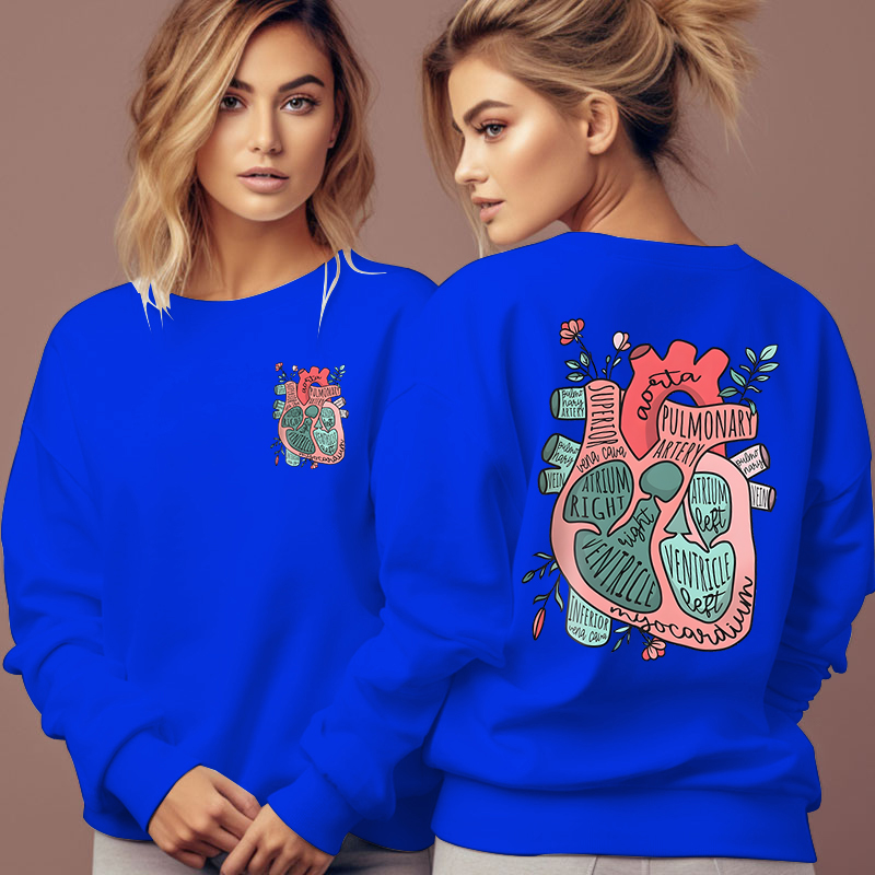 Anatomical Heart Flower Print  - огляд і ціна Medical Lab Technologist