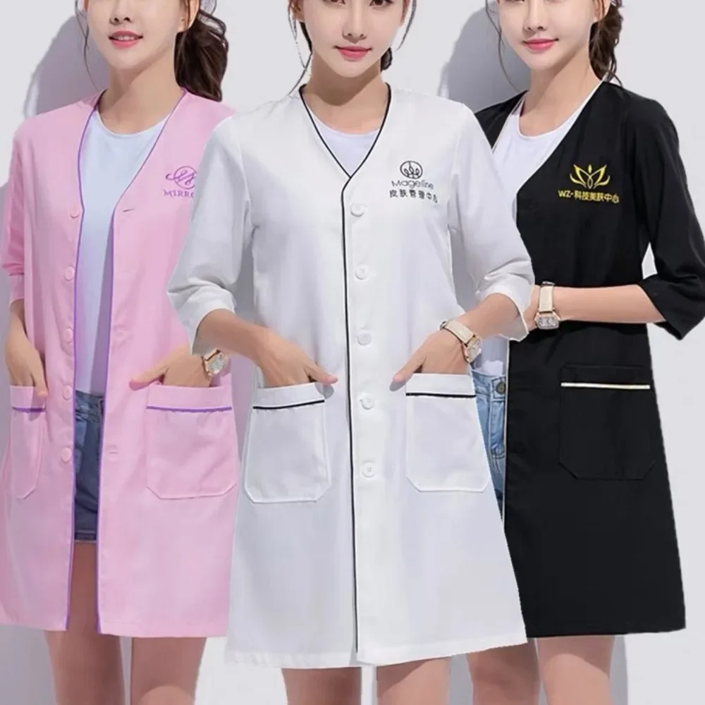Custom Logo Beauty Uniform Bea - огляд і ціна Medical Lab Management