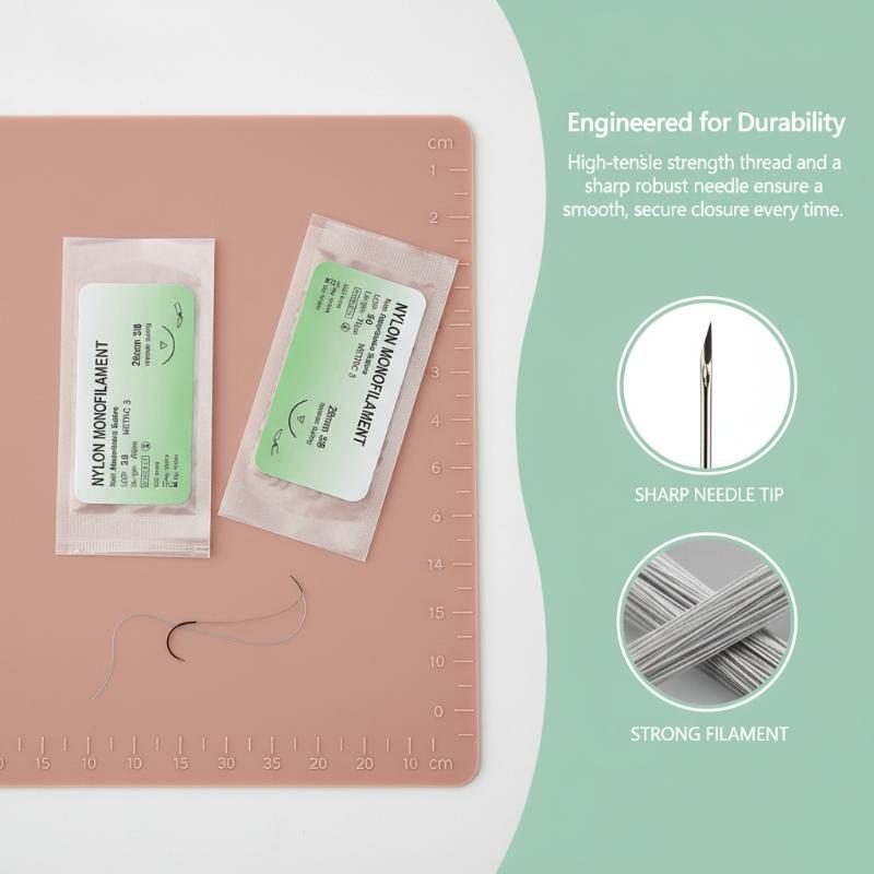 Nylon Monofilament Suture Kit  - огляд і ціна Medical Lab Kit