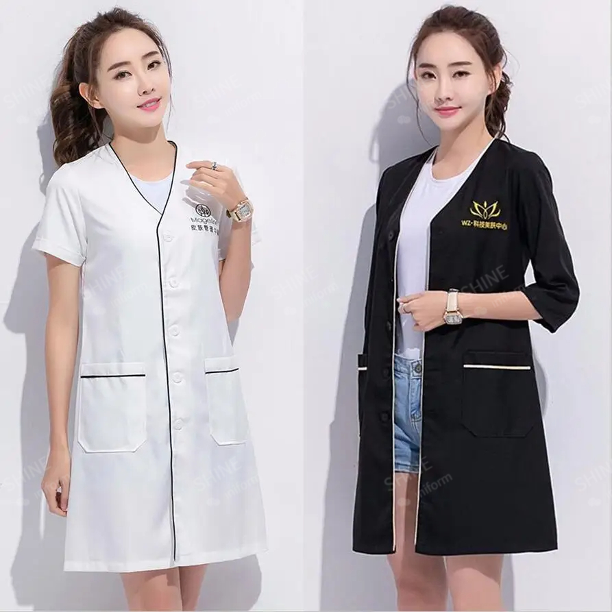 beauty uniform beautician Cust - огляд і ціна Medical Lab Management
